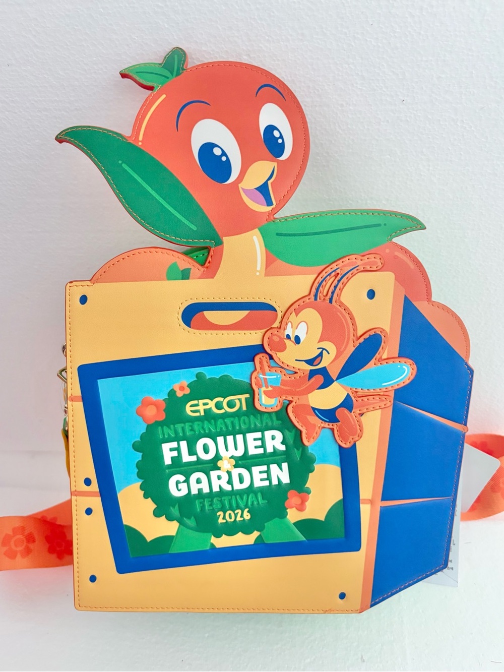 Loungefly Disney 2026 EPCOT Flower & Garden Festival, Orange Bird Backpack - NWT